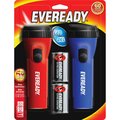 Eveready FLASHLIGHT, LED, , 2PK EVEL152SCT